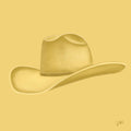 Colored Cowboy Hat - Custard