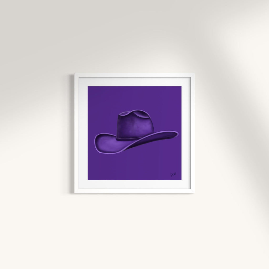 Colored Cowboy Hat - Indigo Print Material Artisen Avenue 