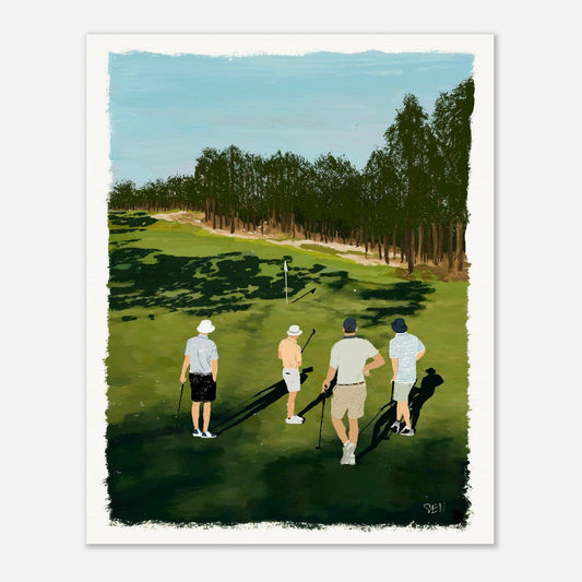 Gone Golfing - Series 01 Print Material Artisen Avenue 40x50 cm / 16x20″ 