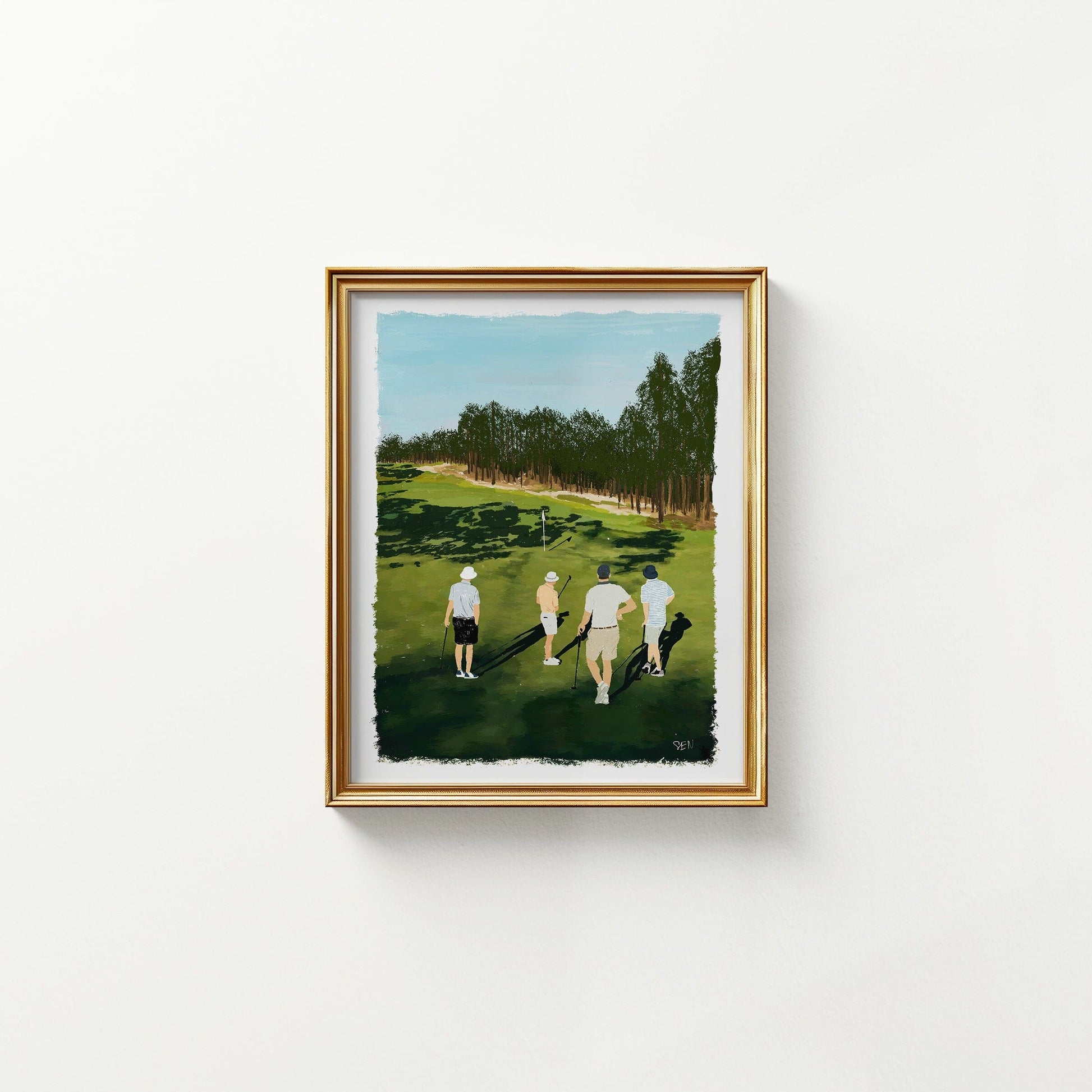 Gone Golfing - Series 01 Print Material Artisen Avenue 