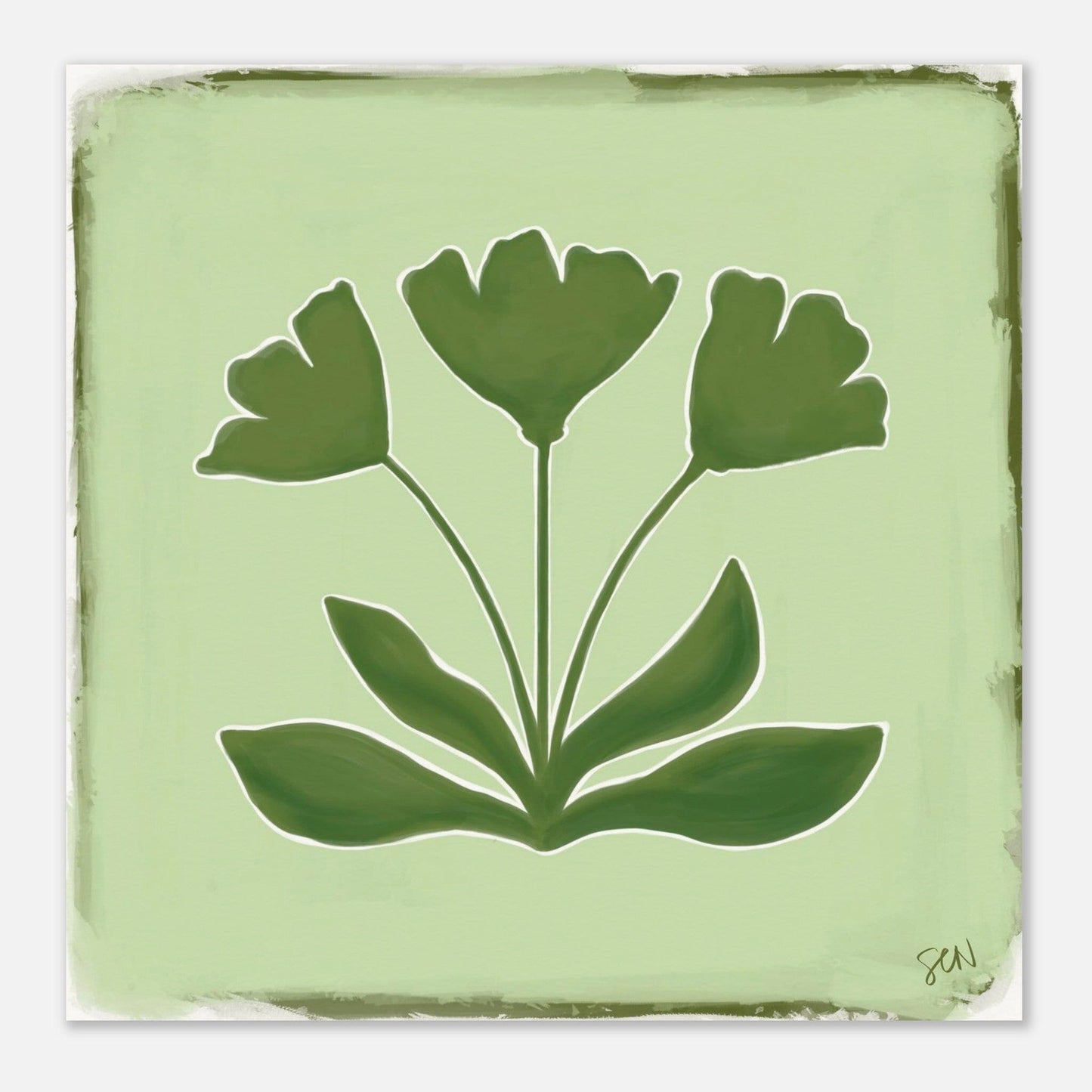 Southern Bloom - Meadow Print Material Gelato 30x30 cm / 12x12″ 