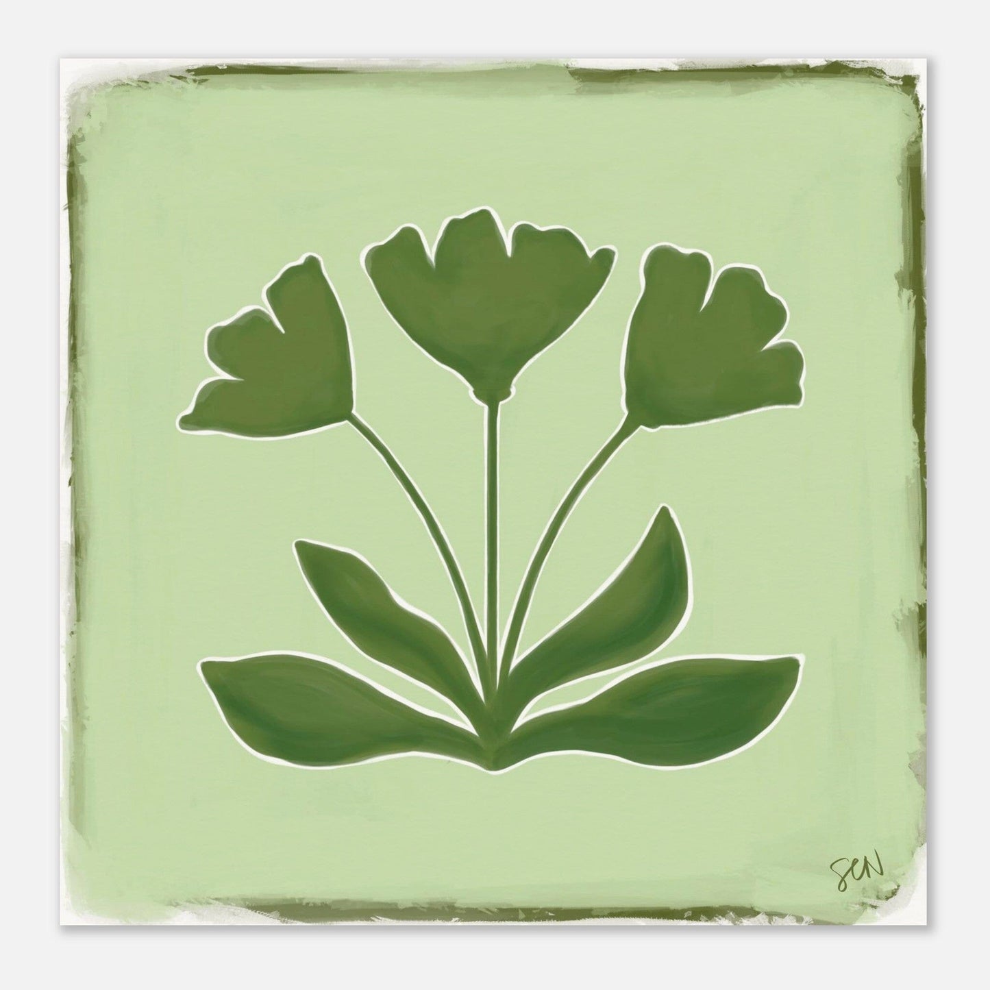 Southern Bloom - Meadow Print Material Gelato 35x35 cm / 14x14″ 