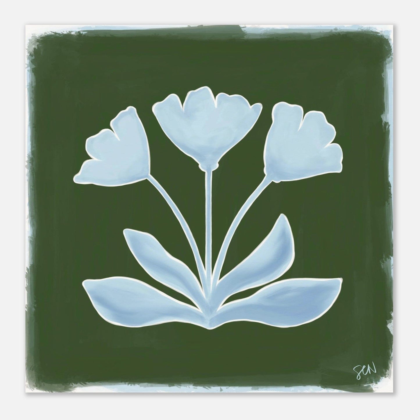 Southern Bloom - Porchlight Print Material Gelato 25x25 cm / 10x10″ 