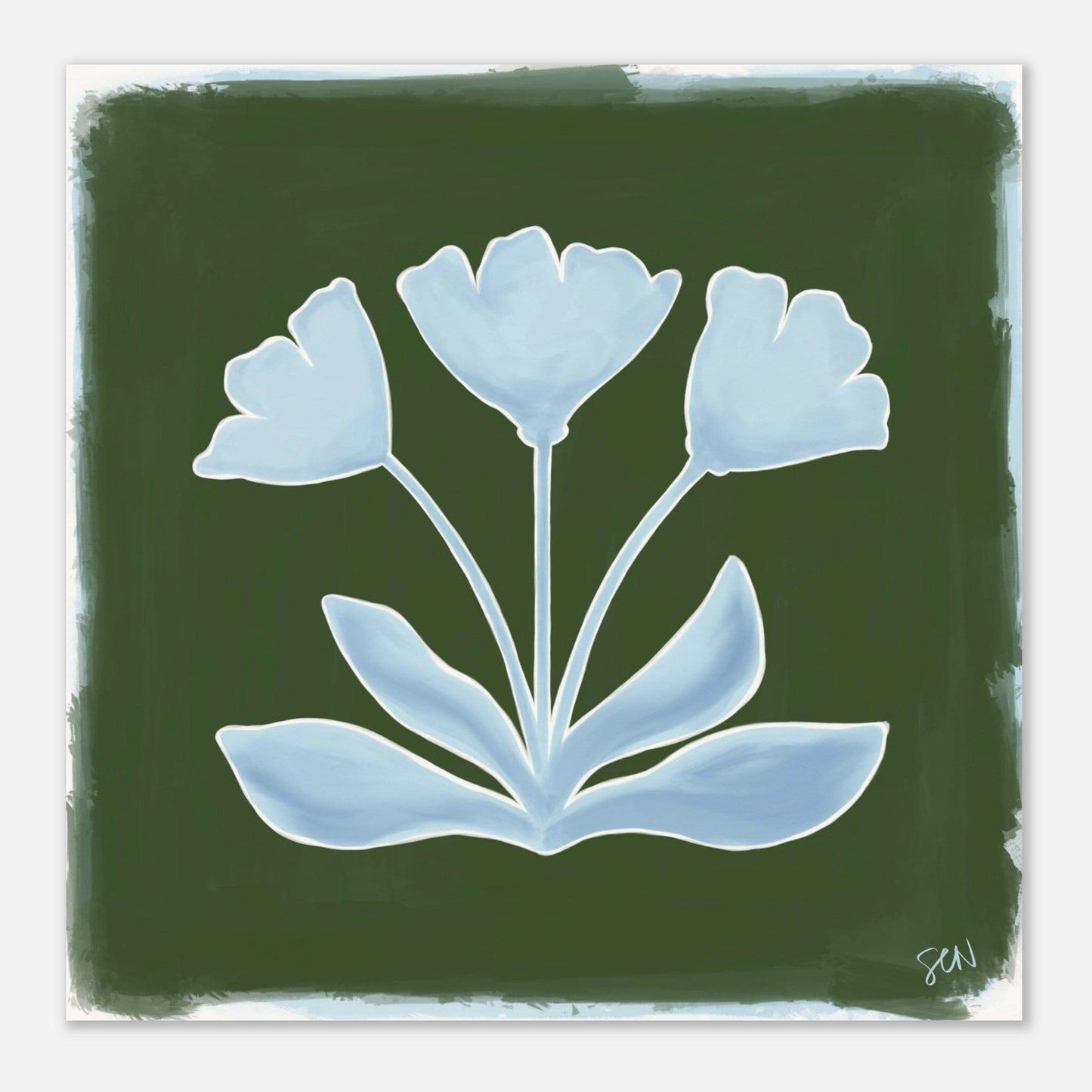 Southern Bloom - Porchlight Print Material Gelato 30x30 cm / 12x12″ 