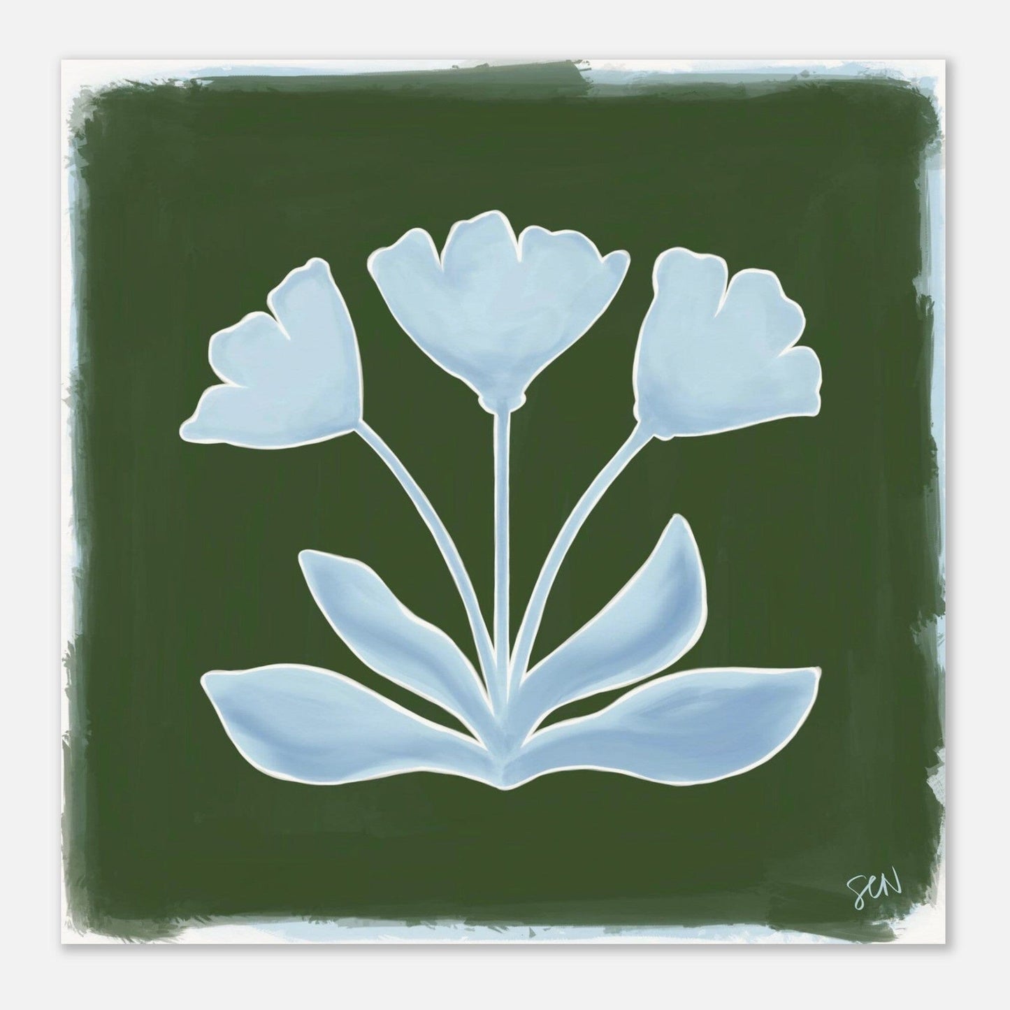 Southern Bloom - Porchlight Print Material Gelato 35x35 cm / 14x14″ 