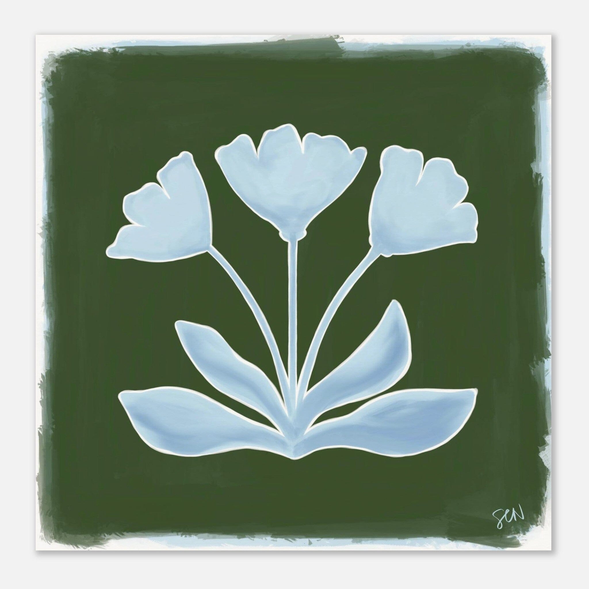 Southern Bloom - Porchlight Print Material Gelato 50x50 cm / 20x20″ 