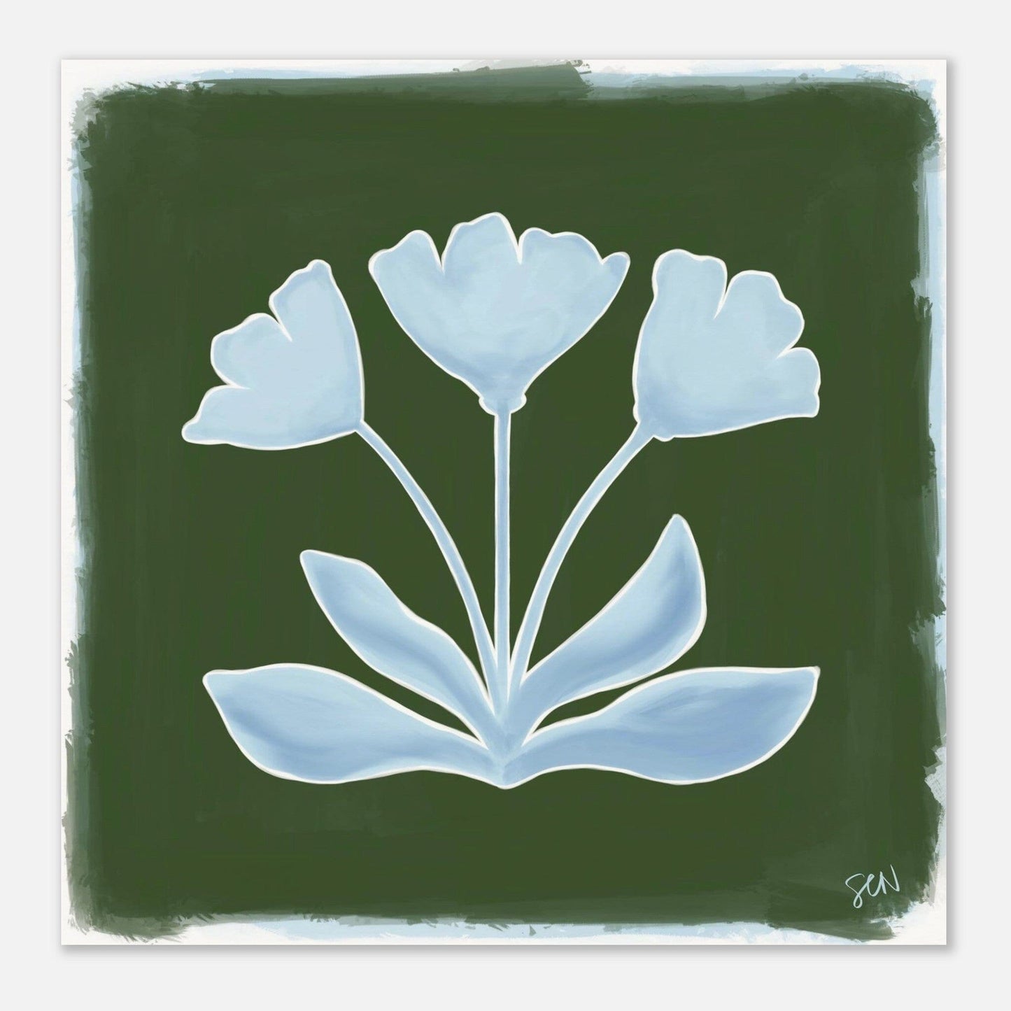 Southern Bloom - Porchlight Print Material Gelato 50x50 cm / 20x20″ 