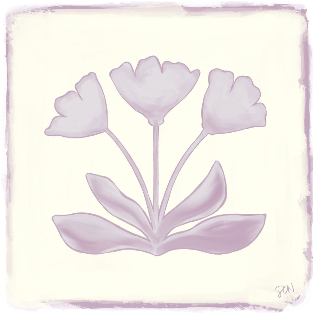 Southern Bloom Print - Lilac Print Material Artisen Avenue 