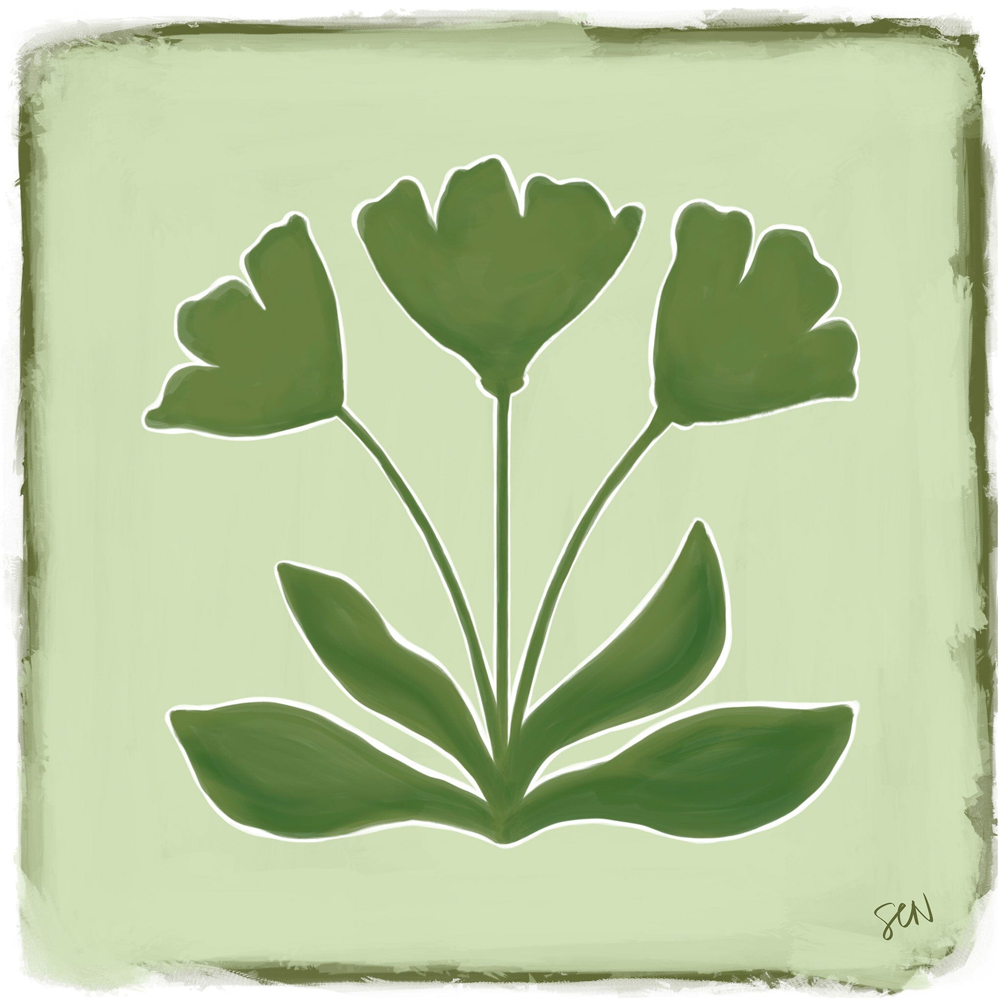 Southern Bloom Print - Meadow Print Material Artisen Avenue 