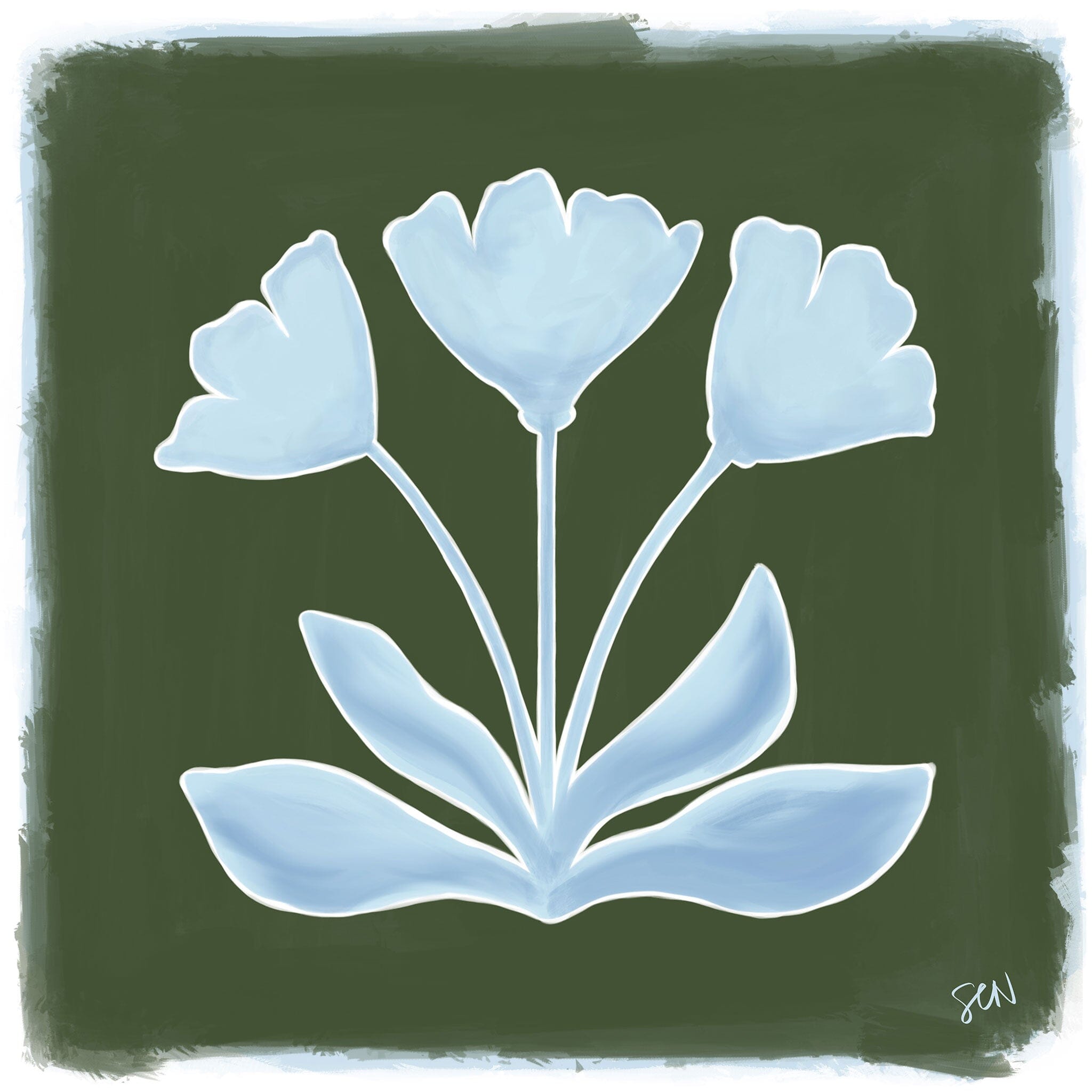 Southern Bloom Print - Porchlight Print Material Artisen Avenue 