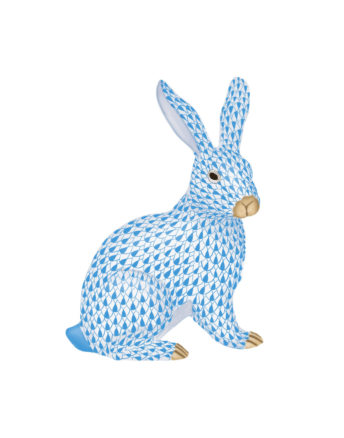 Texas Tiled Bunny - Blue Artisen Avenue 