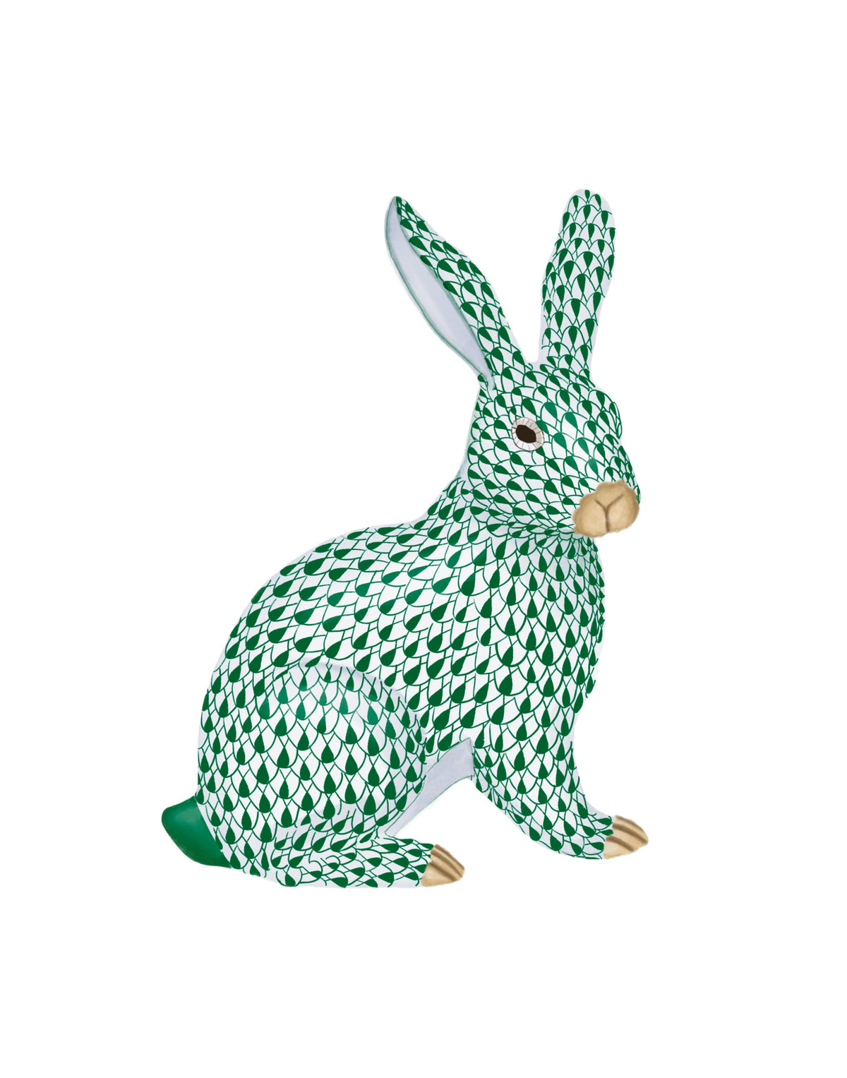 Texas Tiled Bunny - Green Artisen Avenue 