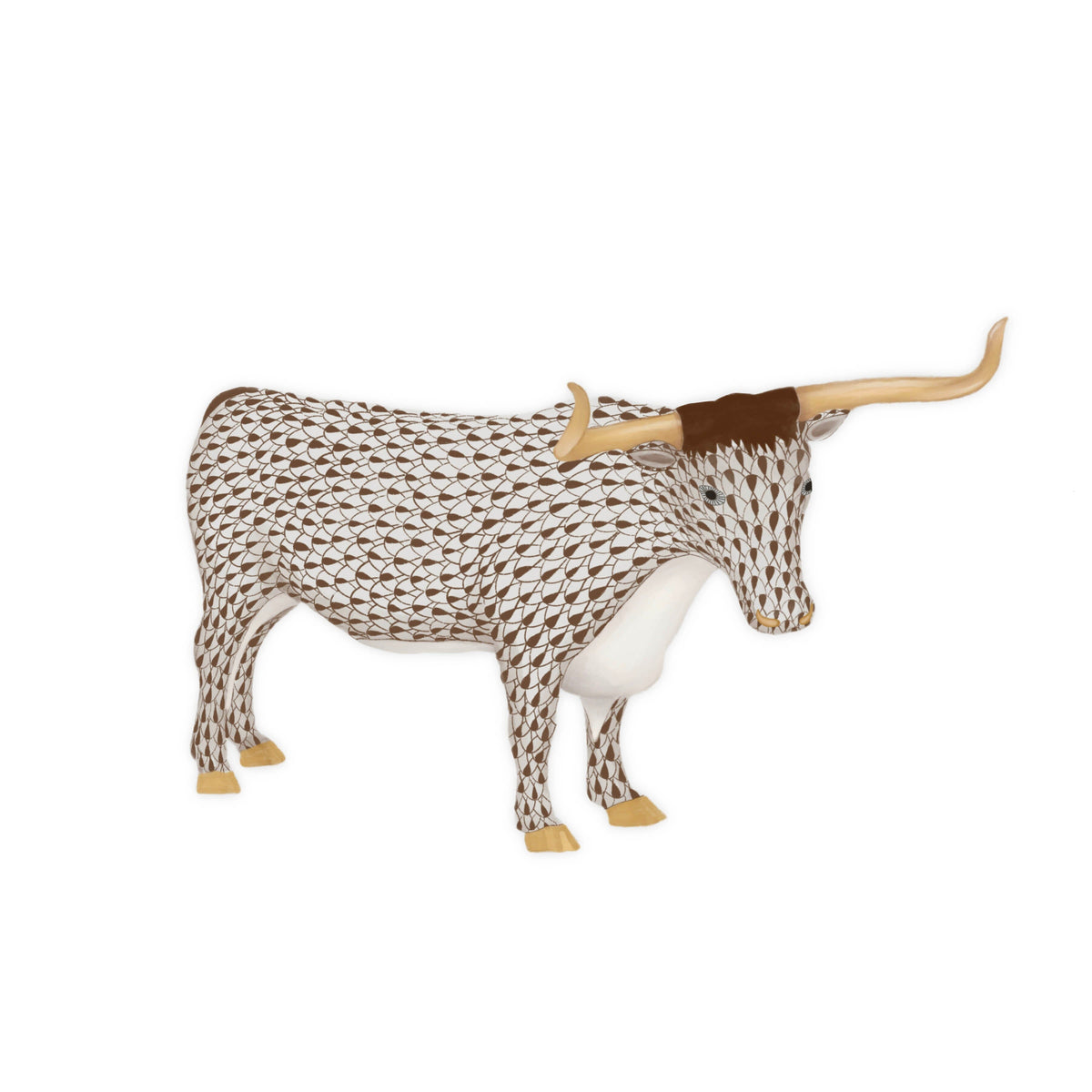 Texas Tiled Longhorn - Brown Artisen Avenue 