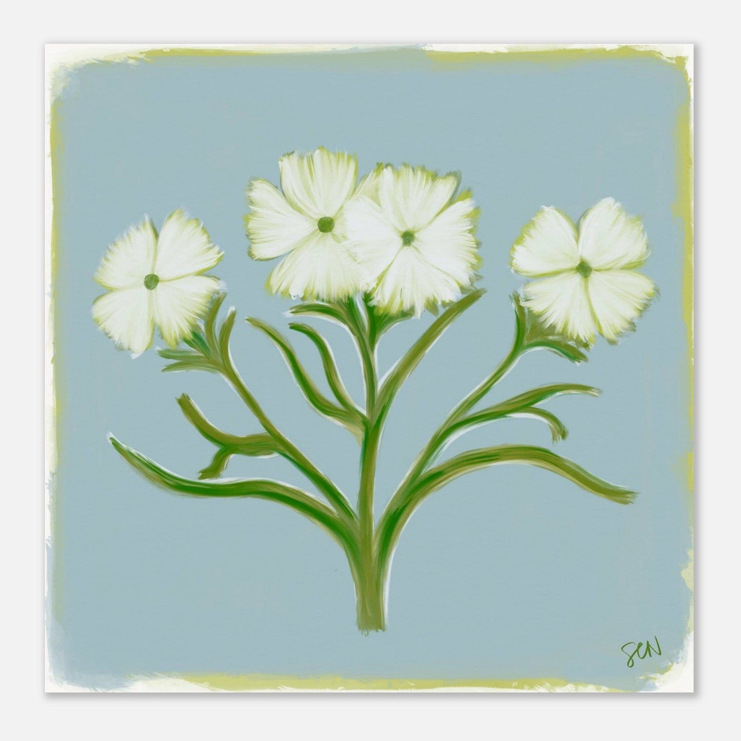 Wild Bloom - Bay Print Material Gelato 35x35 cm / 14x14″ 