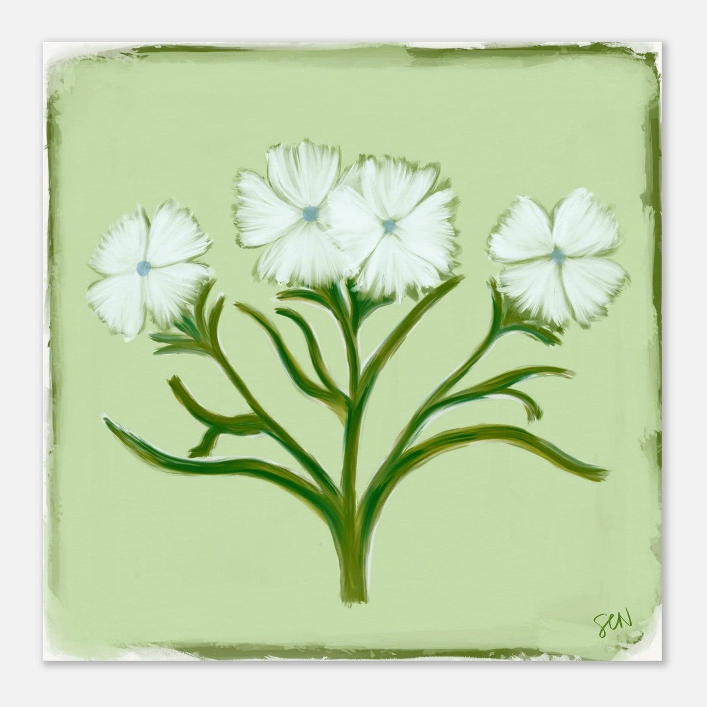 Wild Bloom - Meadow Print Material Gelato 30x30 cm / 12x12″ 