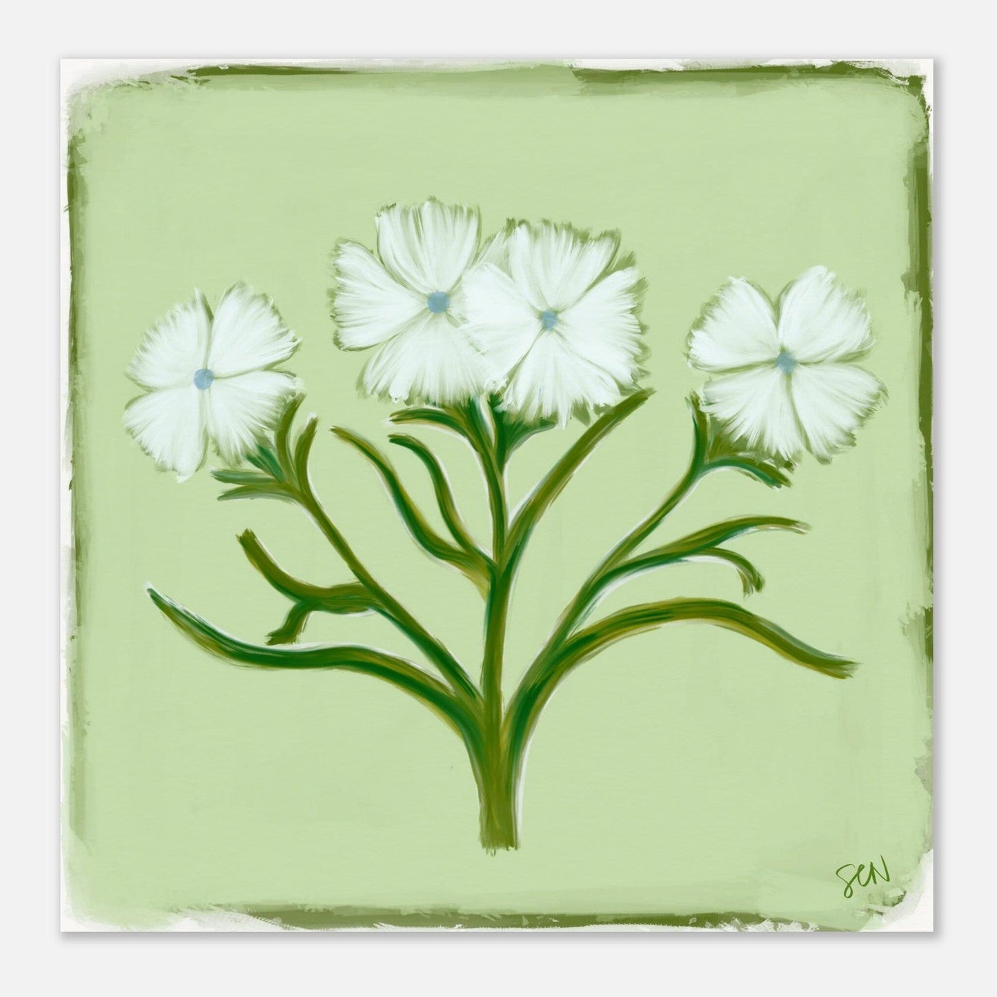 Wild Bloom - Meadow Print Material Gelato 35x35 cm / 14x14″ 