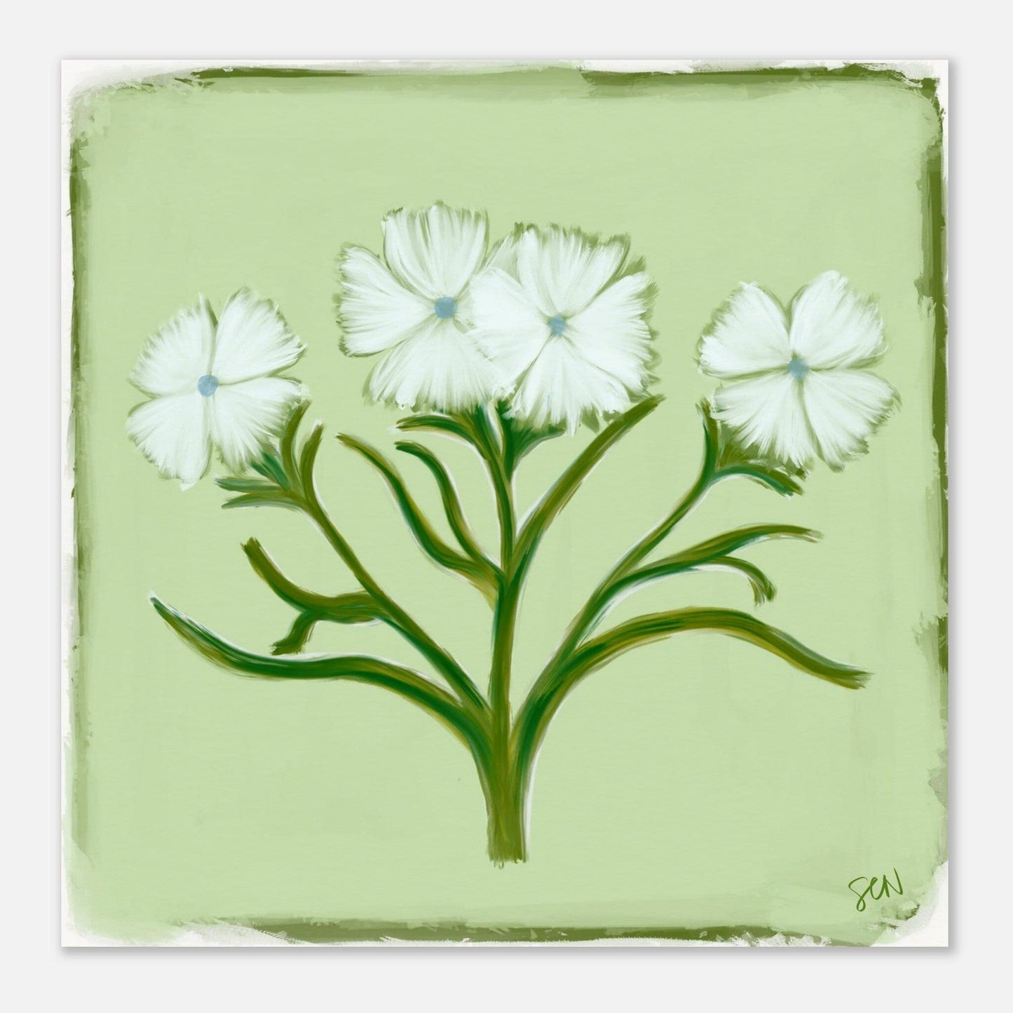 Wild Bloom - Meadow Print Material Gelato 40x40 cm / 16x16″ 